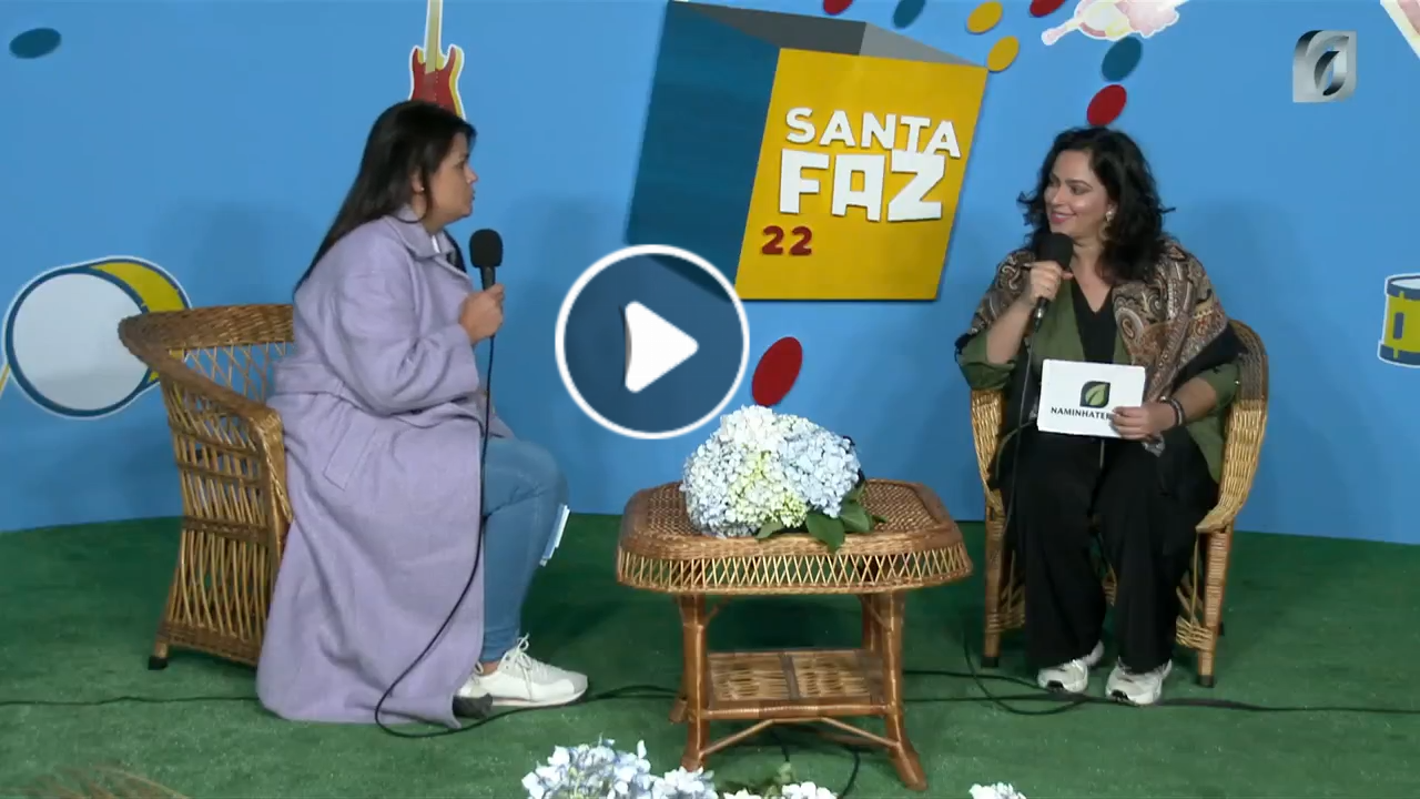 Vice-presidente do Município de Santa Cruz, Élia Ascensão, em entrevista