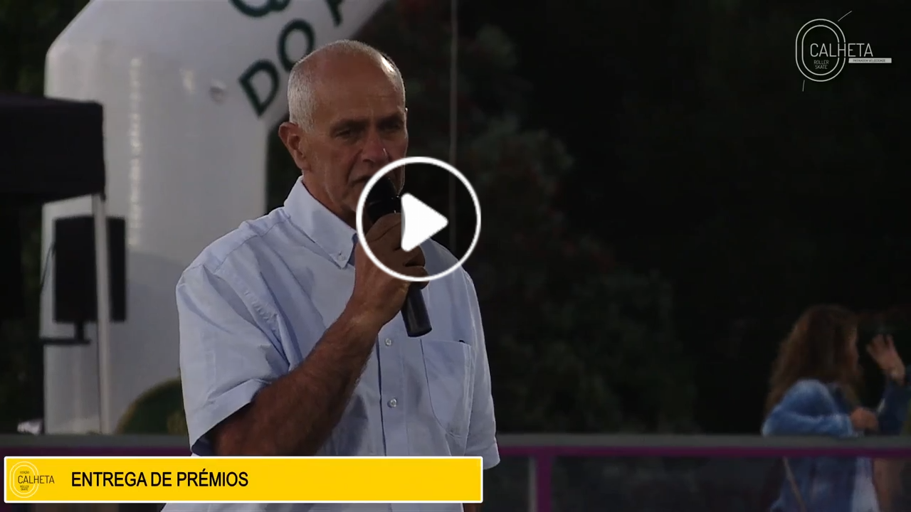 Presidente do CDR Prazeres, Duarte Anjo, dá uma palavrinha no final do torneio