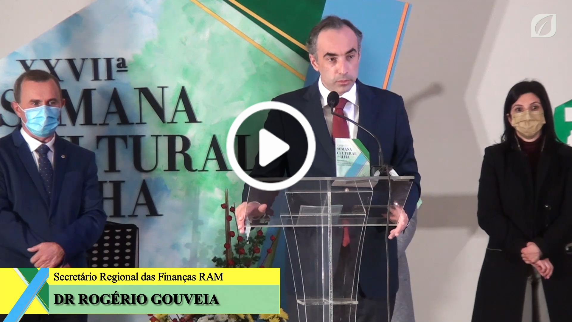 Dr. Rogério Gouveia, Secretário Regional das Finanças, saúda mais uma iniciativa desta Casa do Povo