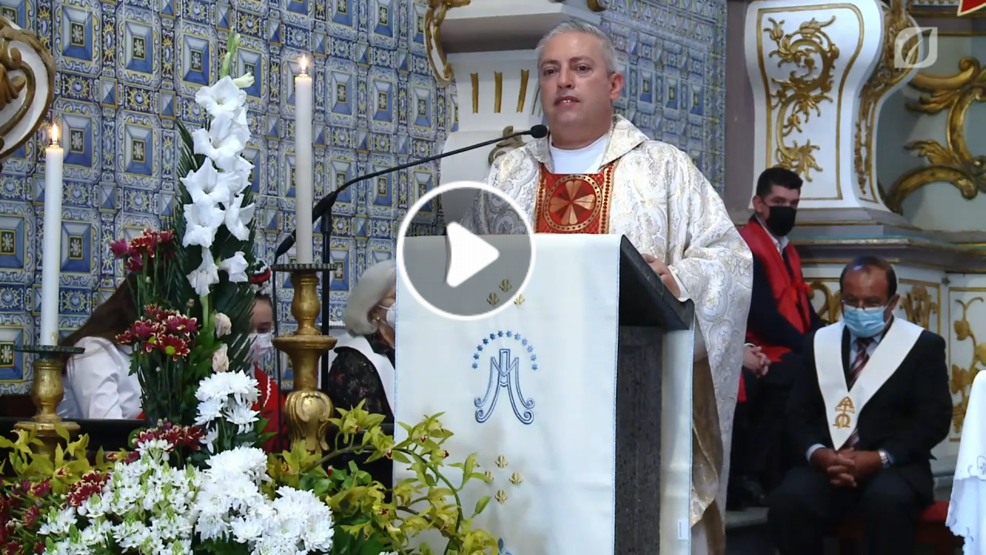Assista à Eucaristia Domincal a partir da Igreja do Bom Jesus da Ponta Delgada