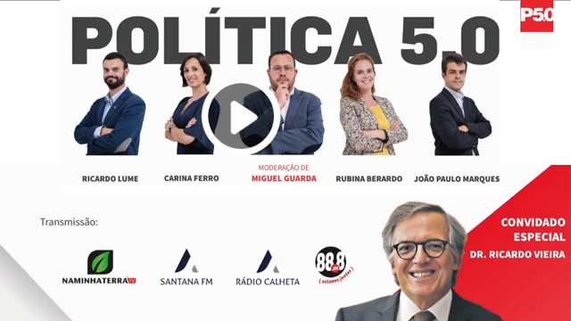 Dentro de momentos, Política 5.0 com Ricardo Vieira