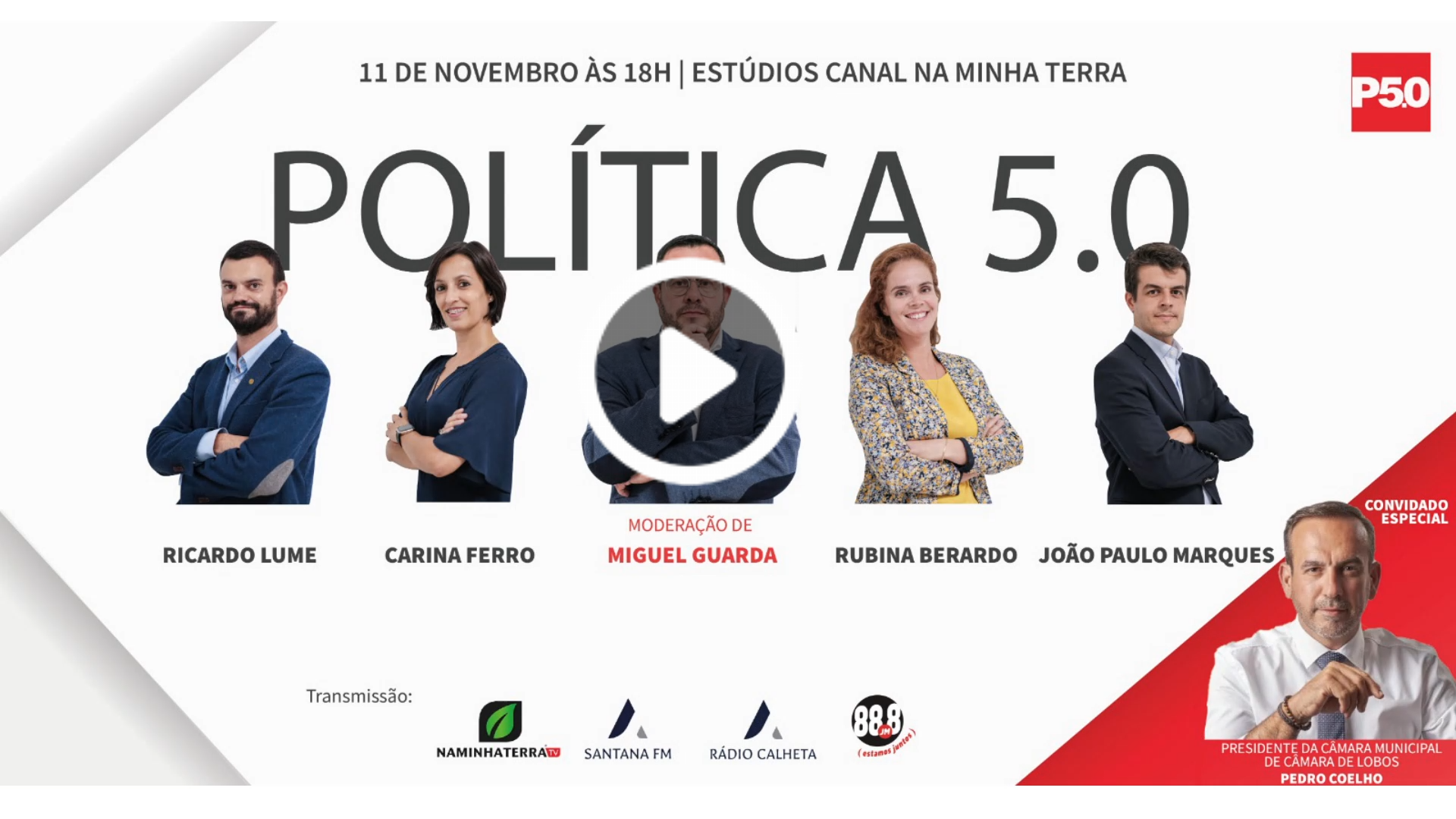Dentro de momentos: Política 5.0 com Pedro Coelho!